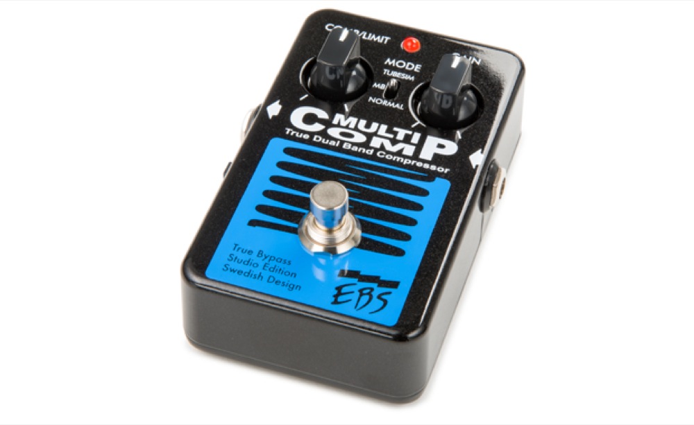 EBS Multi Comp Studio Edition Bass Guitar Effect Pedal Dual Band