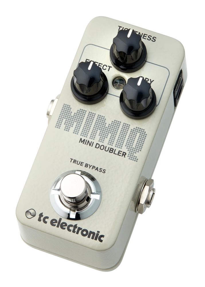tc electronic Mimiq Mini Doubler Double Tracking Doubling Guitar Effect