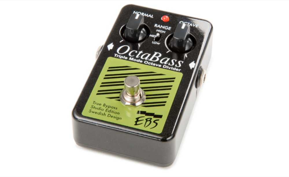 EBS OctaBass Studio Edition Bass Guitar Effect Pedal Octave Divider