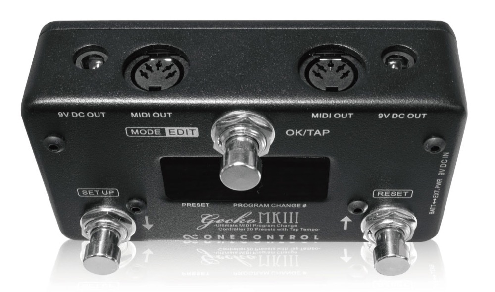 One Control Gecko MKIII Compact Programmable MIDI Switcher Guitar