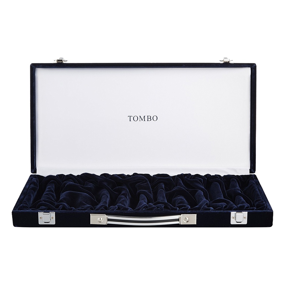 TOMBO HC12S Hard Carrying Case for 21/22 Hole Tremolo Harmonica Holds