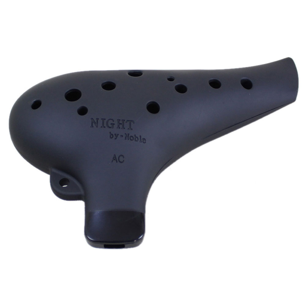 NIGHT by Noble Plastic Ocarina Alto C Black eBay
