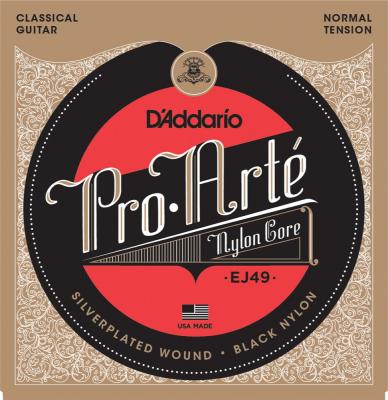 D'Addario EJ49 Silver/Black/Normal クラシック弦