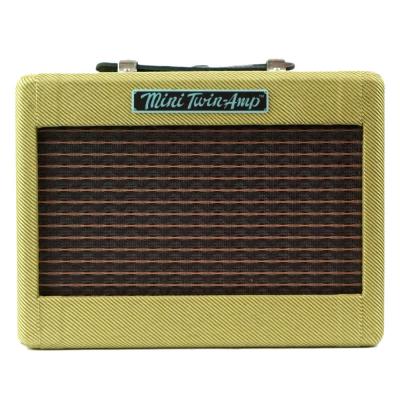 Fender Mini 57 Twin-Amp Tweed ミニギターアンプ 正面