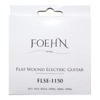 FOEHN FLSE-1150 Flat Wound Electric Guitar Strings Jazz Light 11-50 フラットワウンドエレキギター弦