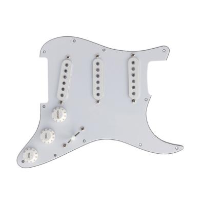 Dimarzio FG2108WA4 Pre-Wired Pickguards Area setup WH ストラト用ピックアップセット