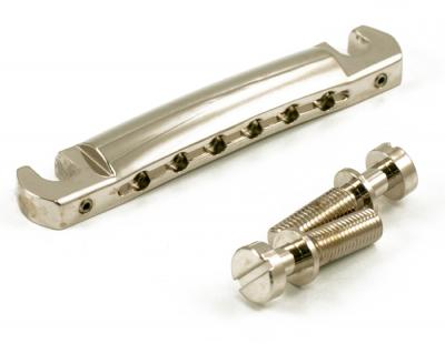 KLUSON VINTAGE LIGHTWEIGHT ALUMINIUM WRAPAROUND STOP BAR/Nickel ブリッジ
