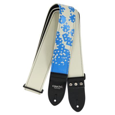 Couch 8 Bit Light Blue ギターストラップ