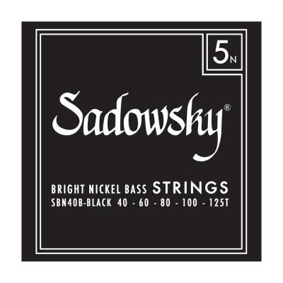 SADOWSKY SBN40B Black ブラックラベル 5弦ベース弦