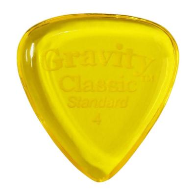 GRAVITY GUITAR PICKS Classic -Standard- GCLS4P 4.0mm Yellow ギターピック