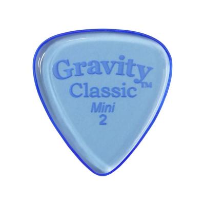 GRAVITY GUITAR PICKS Classic -Mini- GCLM2P 2.0mm Blue ギターピック