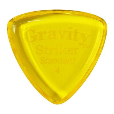 GRAVITY GUITAR PICKS Striker -Standard- GSRS4P 4.0mm Yellow ギターピック