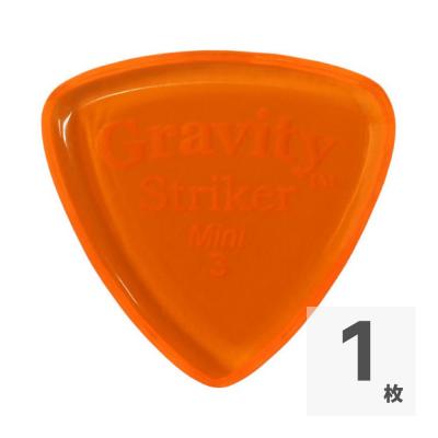 GRAVITY GUITAR PICKS Striker -Mini- GSRM3P 3.0mm Orange ギターピック