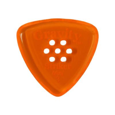GRAVITY GUITAR PICKS Striker -Mini Multi-Hole- GSRM3PM 3.0mm Orange ギターピック