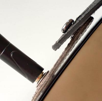 Righton! STRAPS END PIN JACK STRAP LINK Black エンドピン用ストラップリンク 使用イメージ