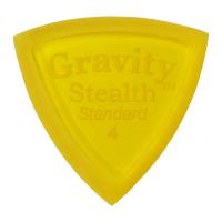 GRAVITY GUITAR PICKS Stealth -Standard Master Finish- GSSS4M 4.0mm Yellow ギターピック