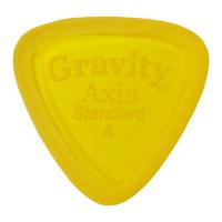 GRAVITY GUITAR PICKS Axis -Standard Master Finish- GAXS4M 4.0mm Yellow ギターピック