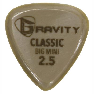 GRAVITY GUITAR PICKS Gold Classic -Big Mini- GGCLB25 2.5mm ピック