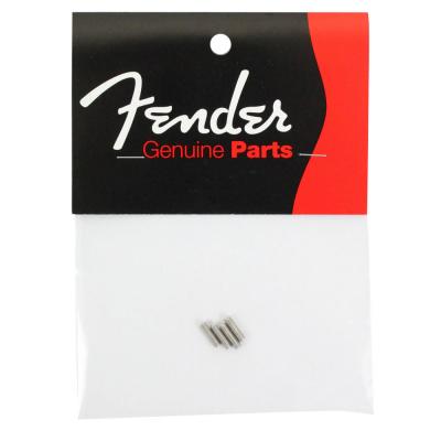 Fender Japan Exclusive Parts NO.7709499000 Saddle Height Screw 3x10mm 4pc ST/TL/JM/JG NI JP サドル調整用スクリュー フェンダー純正パーツ