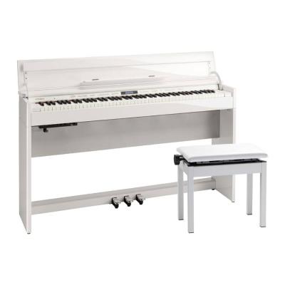 Roland DP603-PWS Digital Piano 白塗鏡面艶出し塗装仕上げ デジタルピアノ 専用高低自在椅子付き 【組立設置無料サービス中】