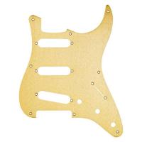 Fender 8-Hole ’50s Vintage-Style Stratocaster S/S/S Pickguards Gold アノタイズドピックガード