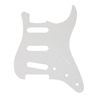 Fender 8-Hole ’50s Vintage-Style Stratocaster S/S/S 1-PLY Pickguards White ピックガード
