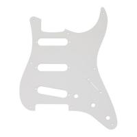 Fender 8-Hole ’50s Vintage-Style Stratocaster S/S/S 1-PLY Pickguards White ピックガード