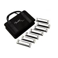 Fender Blues Deluxe Harmonicas 7-Pack With Case キャリーケース付き ハーモニカセット