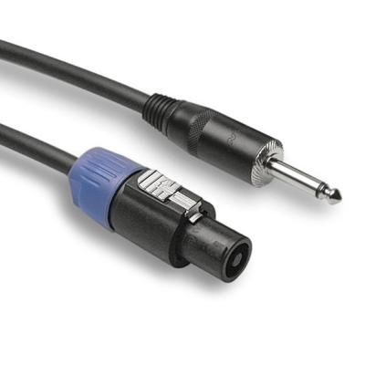 Hosa SKT-415Q 4.5m スピコン-モノラルフォンオス スピーカーケーブル