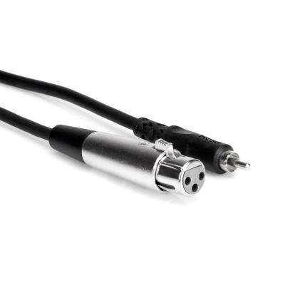Hosa XRF-102 60cm XLRキャノンメス-RCAオス オーディオケーブル