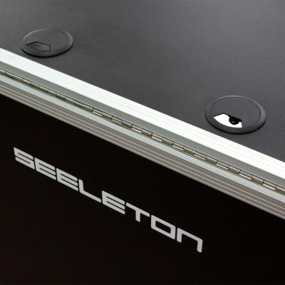 SEELETON SDJT 折りたたみ式 DJテーブル 2箇所の配線ホール