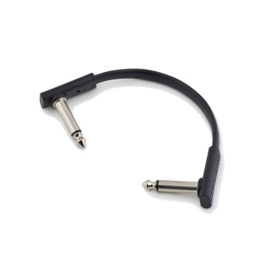 RockBoard FLAT CABLE BK 10 フラットパッチケーブル 10cm エフェクトボード用