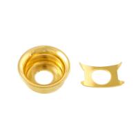 ALLPARTS HARDWARE 6538 Gold Input Cup Jackplate for Telecaster テレキャスター用ジャックプレート