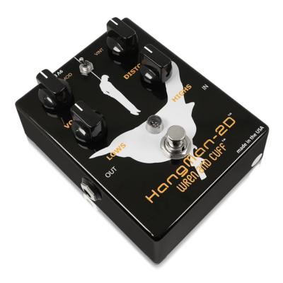 Wren and Cuff Hangman 2D ディストーション ギターエフェクター 本体画像 斜め