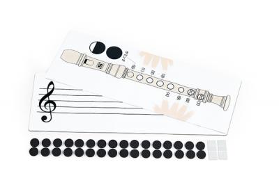 SUZUKI RMG-1 リコーダー指導用マグネットシート 黒板表示用教材