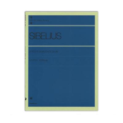全音ピアノライブラリー シベリウス 8つの小品 Op.99 全音楽譜出版社