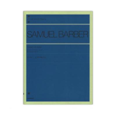 全音ピアノライブラリー バーバー ピアノアルバム Op.26/Op.20 全音楽譜出版社