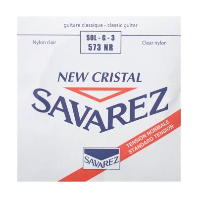 SAVAREZ 573NR NEW CRISTAL Normal tension クラシックギター弦 3弦 バラ弦
