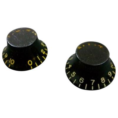 Montreux Bell knob BLK set relic (2) Retrovibe Parts No.8392 ノブ