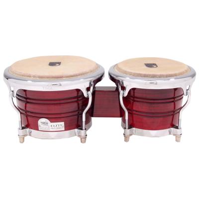 TOCA 3170CF Elite Pro Wood Bongos Crimson Fade ボンゴ