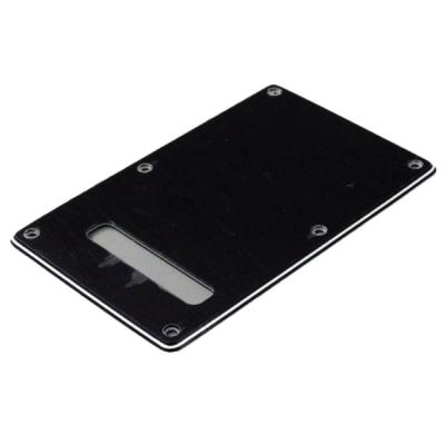 Montreux USA Tremolo backplate American Standard BLACK 3PLY No.8749 ギターパーツ