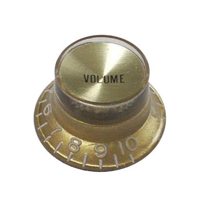 Montreux Metric Reflector Knob Volume Gold (Gold Top) No.8859 ギターパーツ