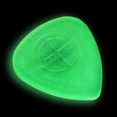 Essetipicks ZIRIYAB Standard R Lumens Green 右利き用 ギターピック 畜光画像