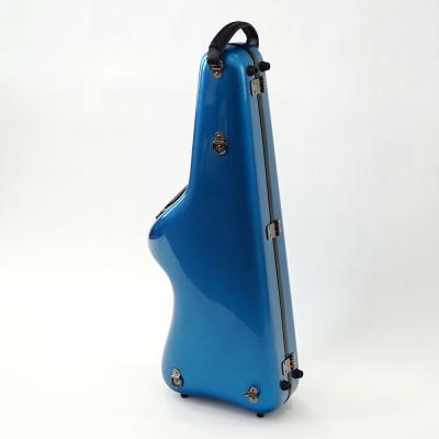 CC Shiny Case CC2-ASSU-LBL アルトサクソフォン用スタンドアップ C.C.シャイニーケース II ライトブルー 背面画像