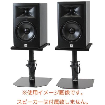 Dicon Audio SS-032R 卓上モニタースピーカースタンド ペア スピーカー設置画像