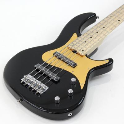 Ariaproii Rsb 618 5 Bk 5弦エレキベース ゴールドアノダイズドピックガード 5弦ベース Chuya Online Com 全国どこでも送料無料の楽器店