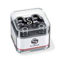 SCHALLER S-Locks Black Chrome 14010401 ストラップロックピン ブラック・クローム