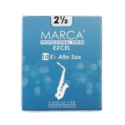 MARCA EXCEL アルトサックス リード [2.1/2] 10枚入り
