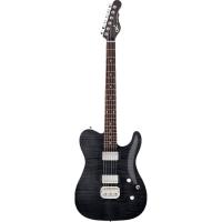 G&L Tribute Series ASAT Deluxe Carved Top Trans Black エレキギター