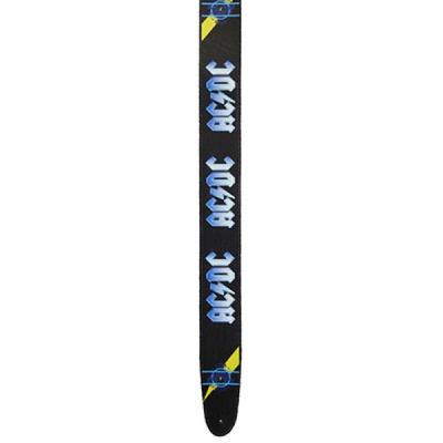 Perri’s P25ACDC-6027 2.5" Leather STRAP ACDC ギターストラップ